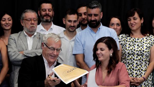 Firma del Acuerdo del Rialto Firma del Acuerdo del Rialto