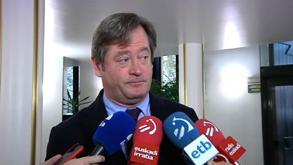 El consejero vasco de Cultura y Política Lingüística, Bingen Zupiria. El consejero vasco de Cultura y Política Lingüística, Bingen Zupiria.