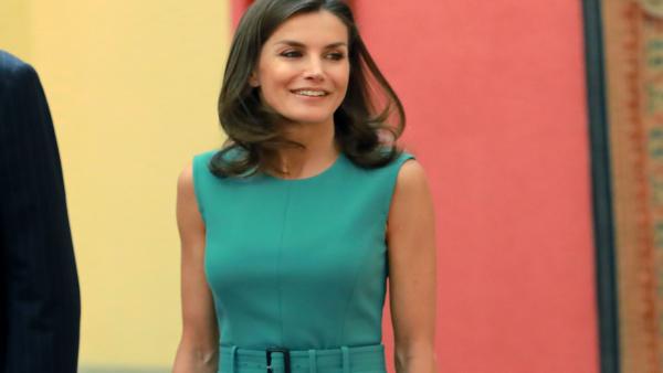 La Reina Letizia en el Palacio del Pardo durante la Reunión Anual con los miembros de los Patronatos de la Fundación Princesa de Asturias. La Reina Letizia en el Palacio del Pardo durante la Reunión Anual con los miembros de los Patronatos de la Fundación Princesa de Asturias.