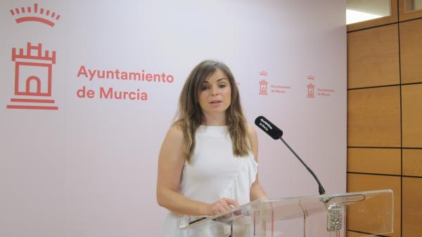 La portavoz del Equipo de Gobierno, Rebeca Pérez La portavoz del Equipo de Gobierno, Rebeca Pérez