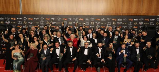 Premiados en los Goya 2019