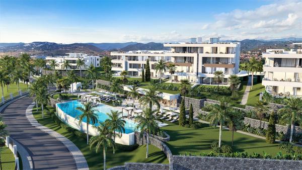 Panorámica de la promoción 'Soul Marbella' de Aedas Homes. Panorámica de la promoción 'Soul Marbella' de Aedas Homes.
