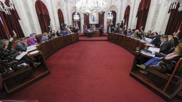 Pleno de enero de 2019 del Ayuntamiento de Cádiz Pleno de enero de 2019 del Ayuntamiento de Cádiz