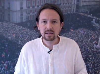 Pablo Iglesias emite un vídeo