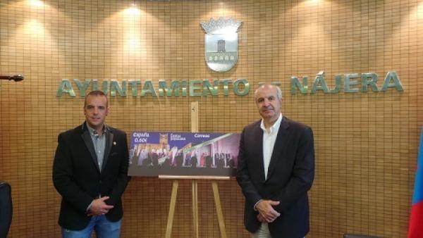CORREOS dedica un sello al 50 aniversario de la representación medieval del Reino de Nájera CORREOS dedica un sello al 50 aniversario de la representación medieval del Reino de Nájera