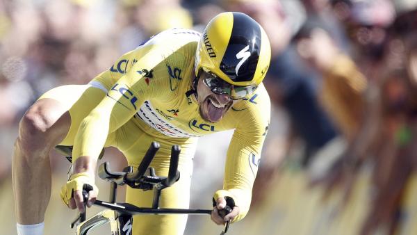 Julian Alaphilippe gana la crono del Tour de Francia Julian Alaphilippe gana la crono del Tour de Francia