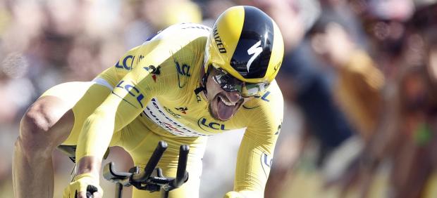 Julian Alaphilippe gana la crono del Tour de Francia