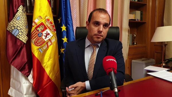 El presidente de las Cortes, Pablo Bellido, en entrevista con Europa Press (2) El presidente de las Cortes, Pablo Bellido, en entrevista con Europa Press (2)