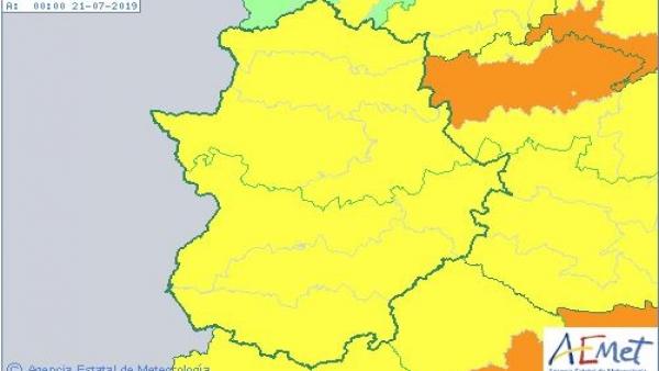 Avisos por altas temperaturas en Extremadura Avisos por altas temperaturas en Extremadura
