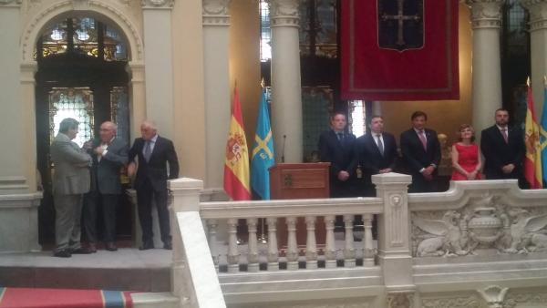Acto de investidura de Adrián Barbón. Acto de investidura de Adrián Barbón.