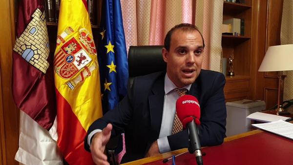 El presidente de las Cortes, Pablo Bellido, en entrevista con Europa Press (3) El presidente de las Cortes, Pablo Bellido, en entrevista con Europa Press (3)
