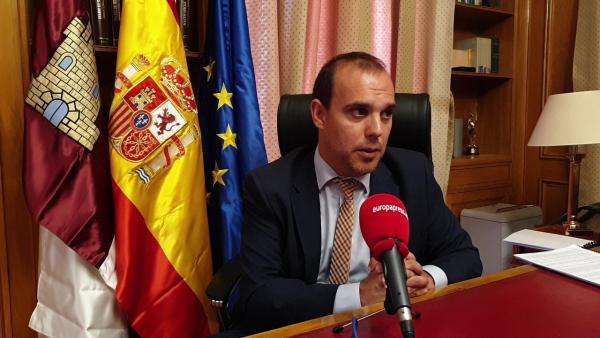 El presidente de las Cortes, Pablo Bellido, en entrevista con Europa Press (4) El presidente de las Cortes, Pablo Bellido, en entrevista con Europa Press (4)