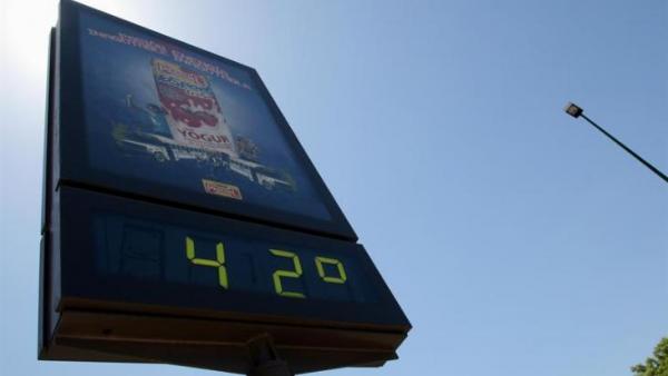 Termómetro con calor Termómetro con calor