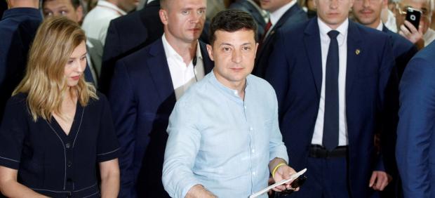 El presidente ucraniano, Vladímir Zelenski