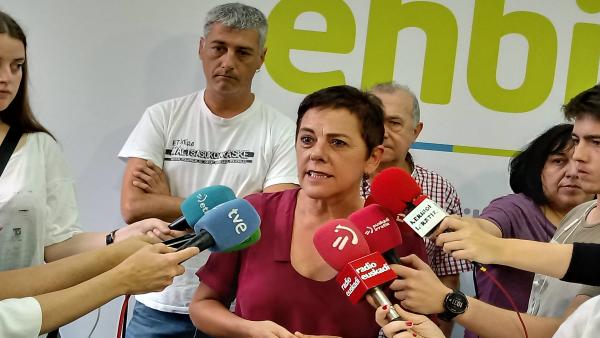 Diputada de EH Bildu, Mertxe Aizpurua. Diputada de EH Bildu, Mertxe Aizpurua.