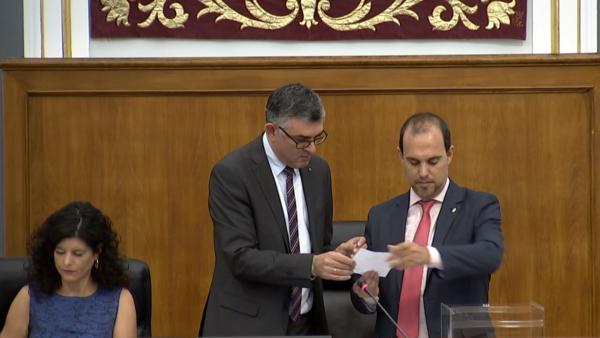 Sesión plenaria en la que han quedado elegidos los consejeros de RTVCM y del Consultivo de C-LM Sesión plenaria en la que han quedado elegidos los consejeros de RTVCM y del Consultivo de C-LM