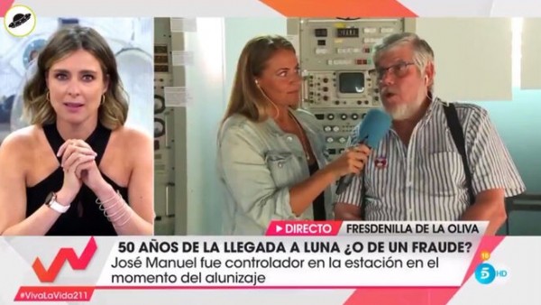 Bronca de un técnico de la NASA al programa 'Viva la vida' Bronca de un técnico de la NASA al programa 'Viva la vida'
