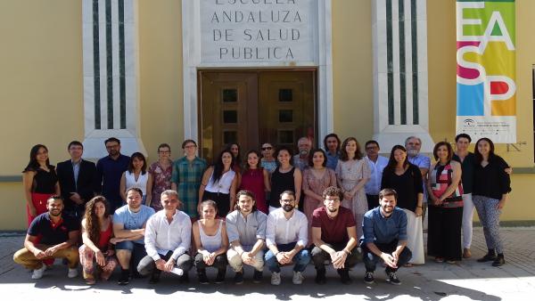 Foto en la Escuela Andaluza de Salud Pública Foto en la Escuela Andaluza de Salud Pública