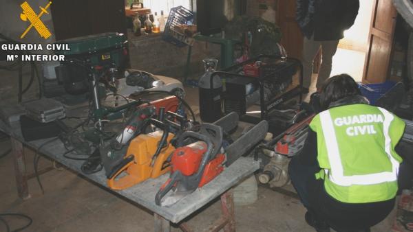 Desarticulada una organización criminal dedicada al robo en zonas rurales. Desarticulada una organización criminal dedicada al robo en zonas rurales.