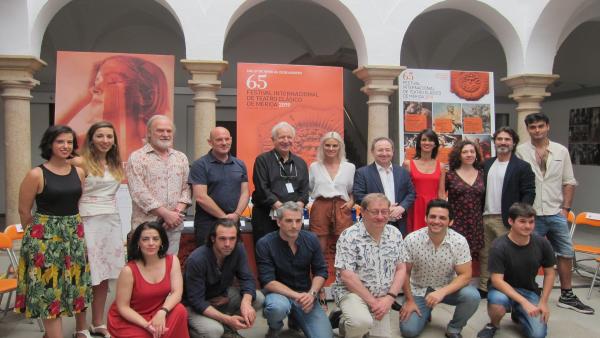 Presentación de la obra 'Prometo' del Festival de Teatro de Mérida Presentación de la obra 'Prometo' del Festival de Teatro de Mérida