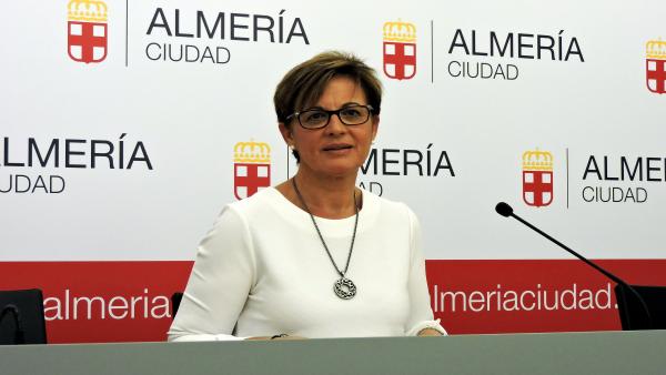 La portavoz del PSOE en el Ayuntamiento de Almería, Adriana Valverde La portavoz del PSOE en el Ayuntamiento de Almería, Adriana Valverde