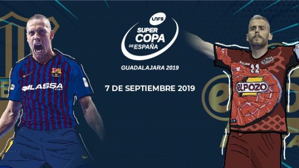 Cartel de la Supercopa de España 2019 de fútbol sala que se disputará en Guadalajara Cartel de la Supercopa de España 2019 de fútbol sala que se disputará en Guadalajara