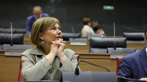 La expresidenta de Navarra, Uxue Barkos. La expresidenta de Navarra, Uxue Barkos.