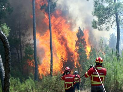 Incendios en Portugal