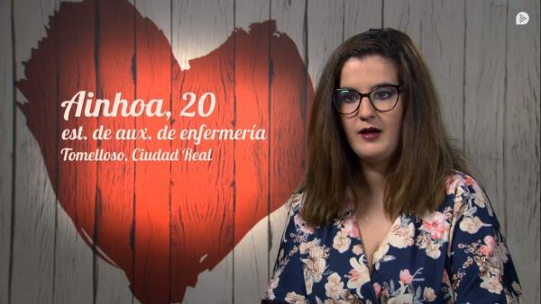 Ainhoa, en 'FIrst dates'. Ainhoa, en 'FIrst dates'.