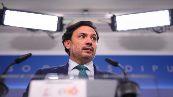 Guillermo Mariscal, portavoz adjunto del PP en el Congreso, en una rueda de prensa Guillermo Mariscal, portavoz adjunto del PP en el Congreso, en una rueda de prensa