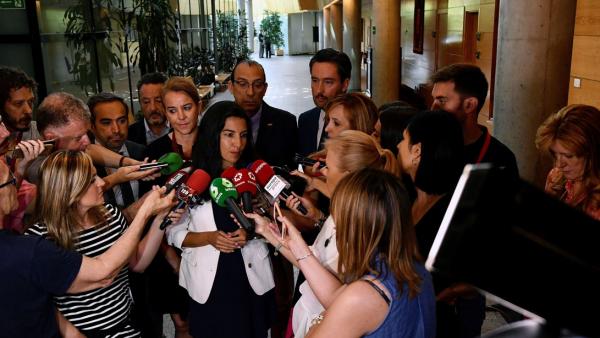La presidenta de Vox en la Comunidad de Madrid Rocío Monasterio La presidenta de Vox en la Comunidad de Madrid Rocío Monasterio