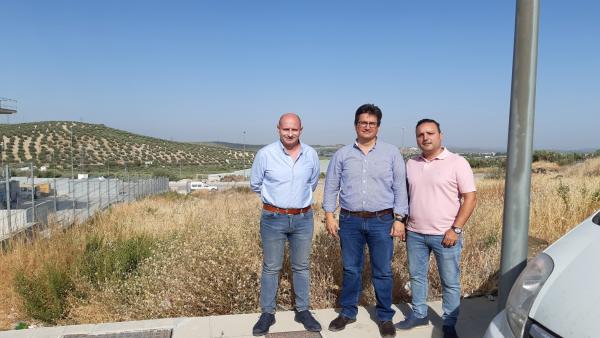 Visita a los terrenos d ela planta RCD Visita a los terrenos d ela planta RCD