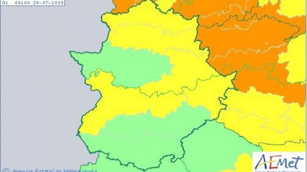 Alertas en Extremadura para el 23 de julio Alertas en Extremadura para el 23 de julio