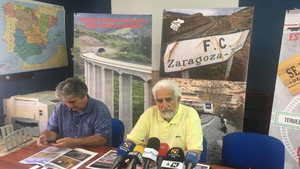 Rueda de prensa de Teruel Existe. Rueda de prensa de Teruel Existe.