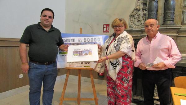 Presentación del cupón que conmemora el aniversario de Santa Marta, en Martos Presentación del cupón que conmemora el aniversario de Santa Marta, en Martos