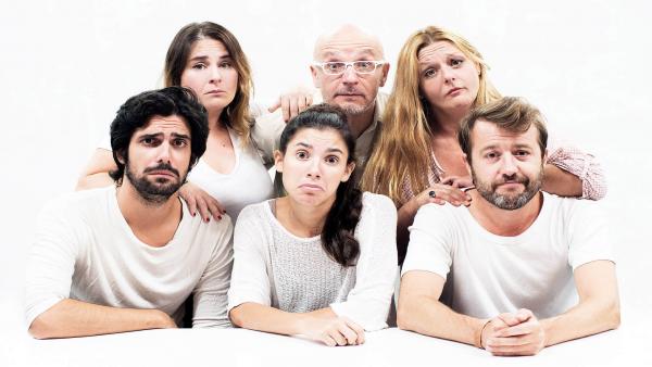 Los actores de la obra accesible 'La Valentía'. Los actores de la obra accesible 'La Valentía'.