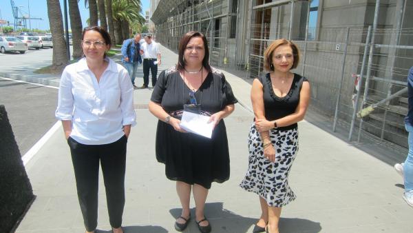 Presentación de la moción de censura al Cabildo de Tenerife Presentación de la moción de censura al Cabildo de Tenerife