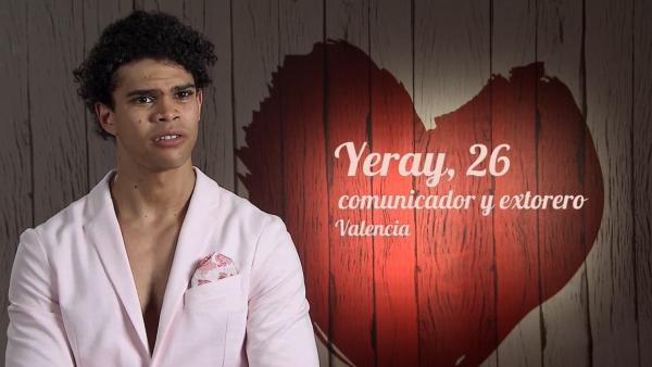 Yeray, en 'First dates'. Yeray, en 'First dates'.
