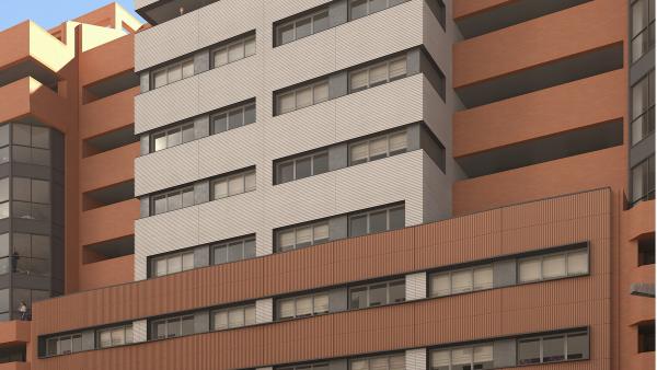 Fachada del edificio Buenos Aires en República Argentina Fachada del edificio Buenos Aires en República Argentina