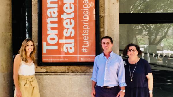 Los consellers insulars 'populars' Antònia Roca, Llorenç Galmés y Catalina Cirer Los consellers insulars 'populars' Antònia Roca, Llorenç Galmés y Catalina Cirer