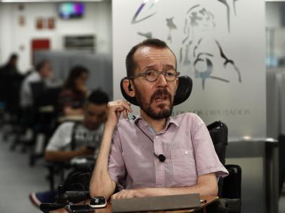 Pablo Echenique, en el Congreso