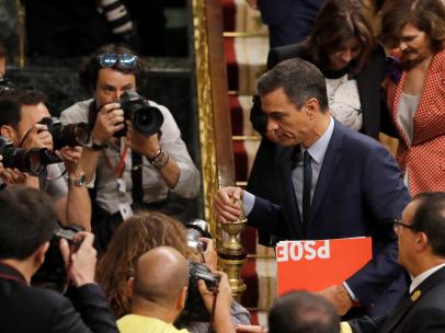 Pedro Sánchez en el Congreso