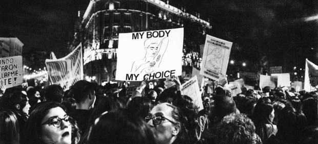 Donna Ferrato. International Women's Day's March. Madrid. 03.08.2019