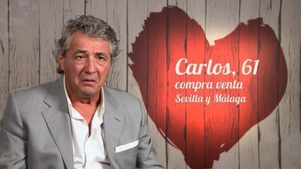 Carlos, en 'First dates'. Carlos, en 'First dates'.