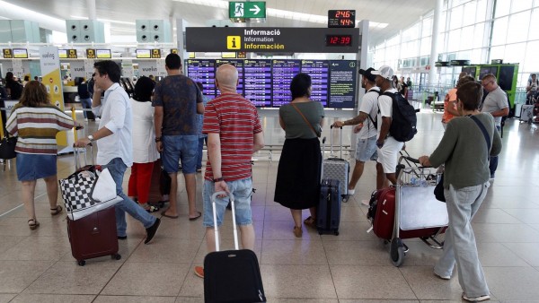 Huelga en el aeropuerto de Barcelona-El Prat Huelga en el aeropuerto de Barcelona-El Prat