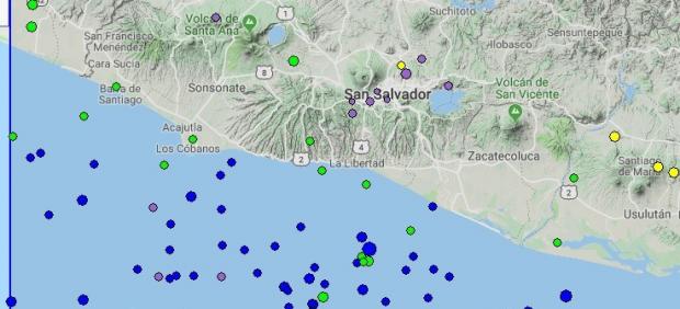 Terremoto en El Salvador