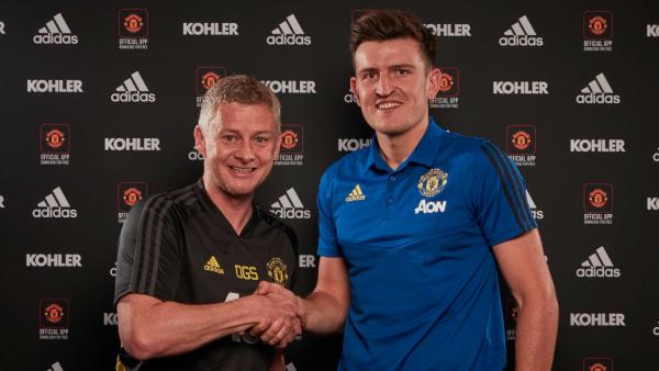Harry Maguire, fichaje por el Manchster United, con Solskjaer Harry Maguire, fichaje por el Manchster United, con Solskjaer
