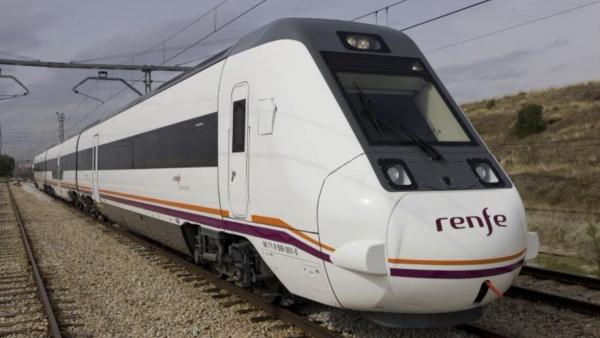 Un tren de Renfe Un tren de Renfe