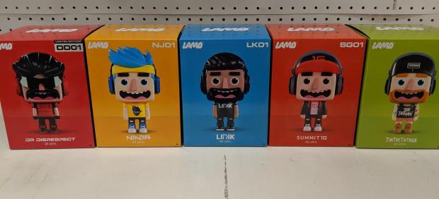 Figuras de 'streamers' de videojuegos