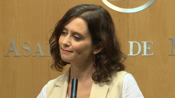 La candidata popular a la presidencia de la Comunida de Madrid, Isabel Díaz Ayuso La candidata popular a la presidencia de la Comunida de Madrid, Isabel Díaz Ayuso